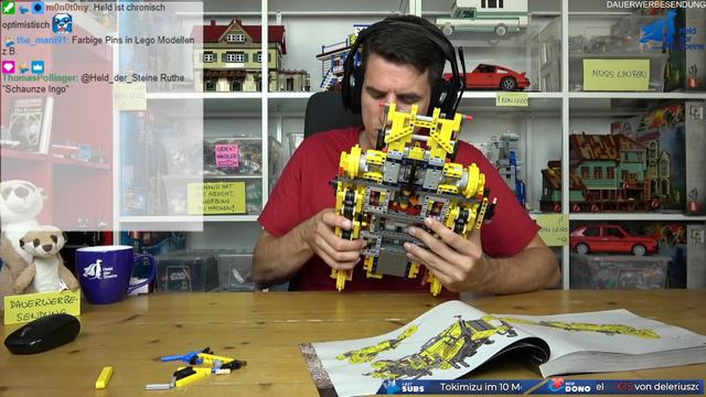 Bauen mit dem Helden: Lego Technic 42131 CAT 11 Bulldozer смотреть онлайн