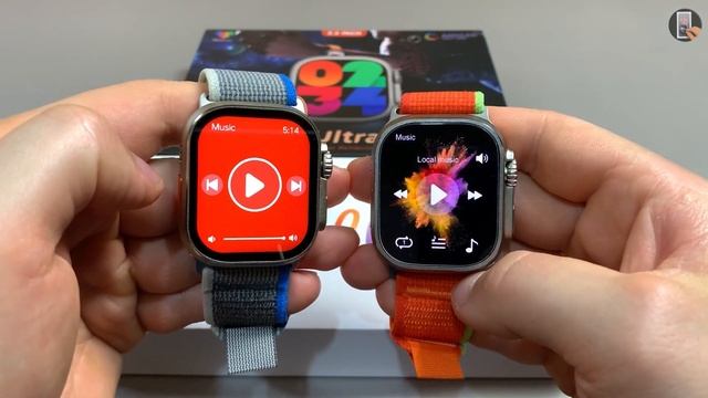 Hello Watch 3 Amoled vs HW9 Ultra Max - Quick Comparison Apple Watch Ultra Copies 2023! смотреть онлайн