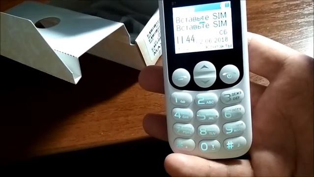 Телефон Maxvi - распаковка