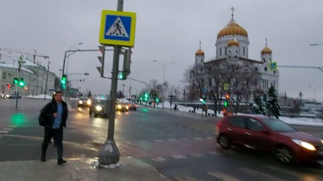 Прогулка по Москве 21 декабря 2022 года центр смотреть онлайн