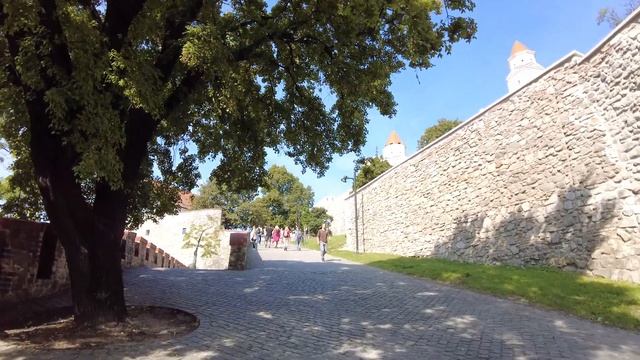 BRATISLAVA walk | Old Town | Cathedral | Castle | Staré Mesto | Dóm Sv Martina | Hrad | UHD 4K смотреть онлайн