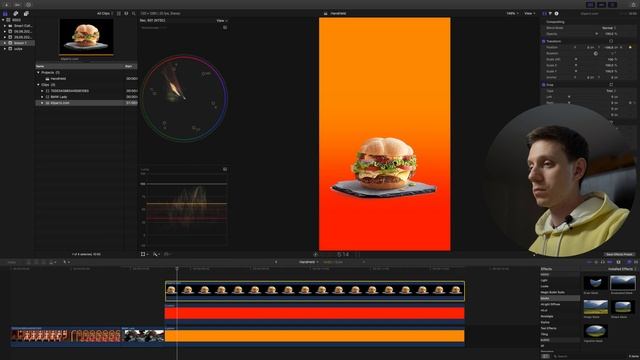 HandHeld эффект в Final Cut Pro X за 7 минут