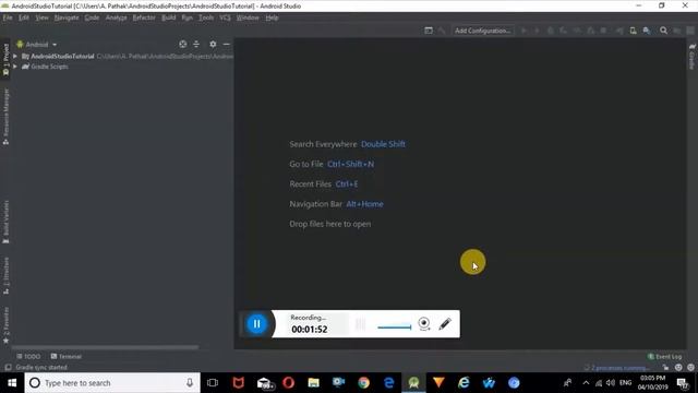 How to create a project in Android Studio Gradle Sync Import All Files ~ Android Studio Tutorial #1 смотреть онлайн