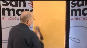 Марморино Классико двухцветное нанесение