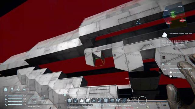 Building the SHAPE of the STAR DESTROYER (space engineers) Redesigning Ships #015 смотреть онлайн