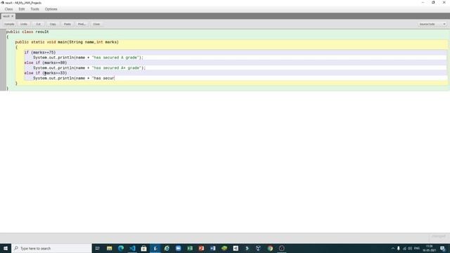 printing your exam results using JAVA смотреть онлайн