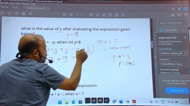 ICSE - JAVA - CLASS - 9 - POSTFIX - PREFIX - JAVA EXPRESSION | MD AZAM ANSARI смотреть онлайн