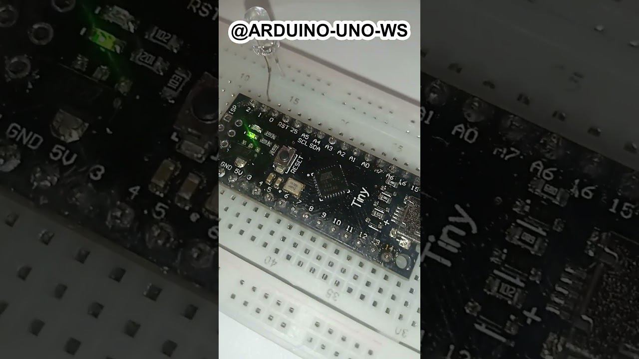 ПЕРВЫЙ ПРОЕКТ С ATTiny88 #shorts #arduino #diy #arduinouno #handmade #ардуино #поделки смотреть онлайн