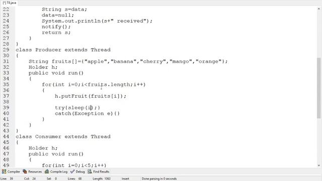 Producer and Consumer problem of Multi Threading in Java (in Telugu) смотреть онлайн