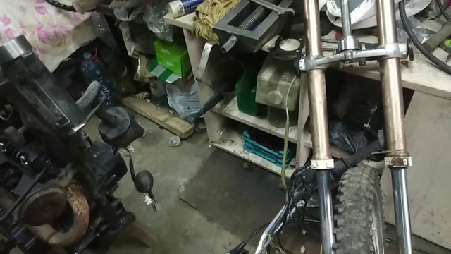 Восстановление ТТР 250!Часть(4 Вилка)Ремонт вилки. смотреть онлайн