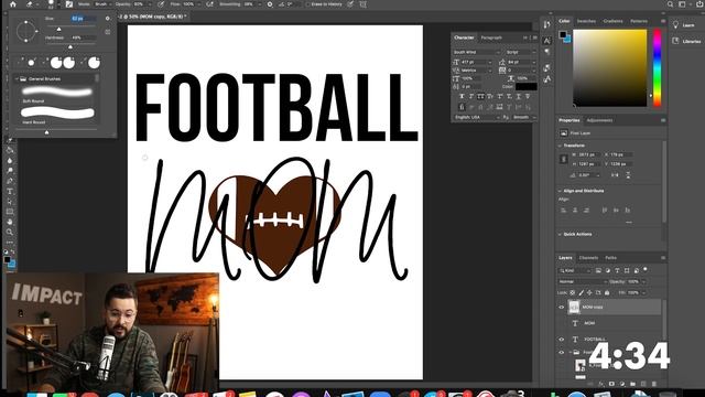 How To Design A T-Shirt In Photoshop For Print On Demand In 10 Minutes смотреть онлайн