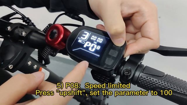 [Kugoo G Booster] To Set Parameter On The Display