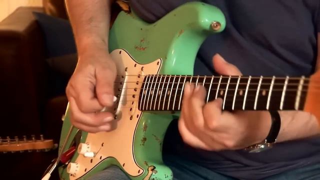 2008 Fender Custom Shop LTD. Ed. 1962 Stratocaster, Relic, seafoam green over sunburst, Part3 смотреть онлайн