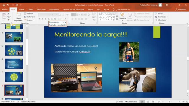 Tecnología y Control de la Carga de Entrenamiento смотреть онлайн