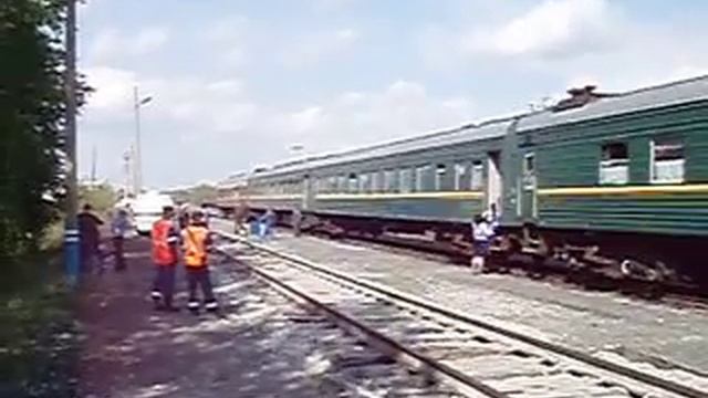 Погрузка Столыпинского вагона. смотреть онлайн