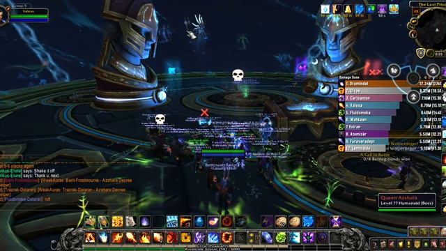 World of Warcraft Queen Azshara attempts Normal EP смотреть онлайн