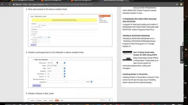 RabbitMQ Exchange Federation | Tutorial | Setup Message Federation in Rabbitmq | Federation UseCase