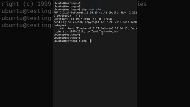 How to check PHP version in Ubuntu? смотреть онлайн