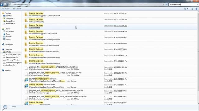 Internet Explorer: No Add-Ons Error - Fix