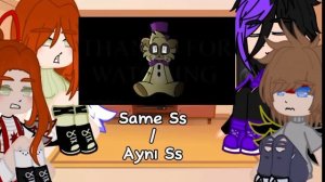 Afton Family react to Michael! /FNaF/ My Au/ ~{The._.Vinter}~/