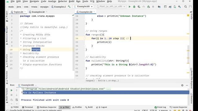 3. Basics of Kotlin Language | Basic Idioms, Best Practices in Kotlin смотреть онлайн
