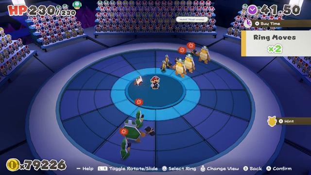 Origami Castle - Paper Mario: The Origami King Walkthrough смотреть онлайн