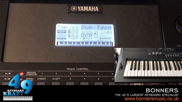 The New Yamaha PSR-EW410 Keyboard - 35 Groove Creator Patterns Part 2/2 смотреть онлайн
