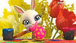 ZOOBE зайка.Поздравление с Пасхой