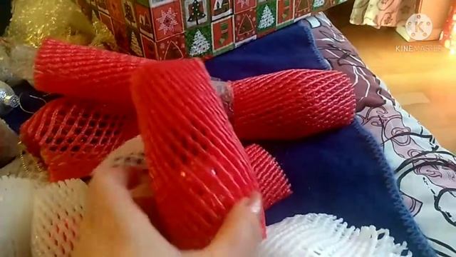 Новогоднее настроение посреди весны❄️❄️❄️Упаковка ёлочных игрушек. Лайфхак)) смотреть онлайн