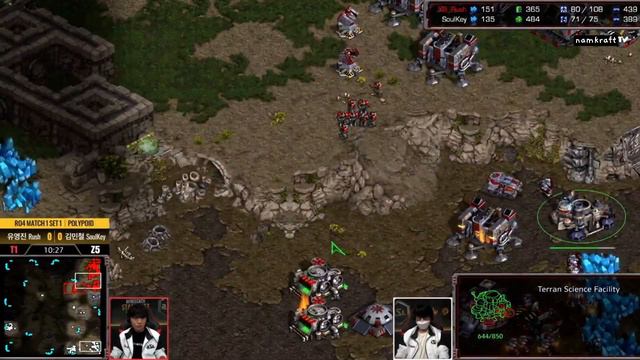 ASL S16 Semifinal 1 Set 1 Rush vs Soulkey TvZ @ Polypoid | Starcraft Commentary смотреть онлайн
