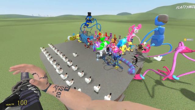 SKIBIDI TOILET VS POPPY PLAYTIME FAMILY In Garry's Mod! смотреть онлайн