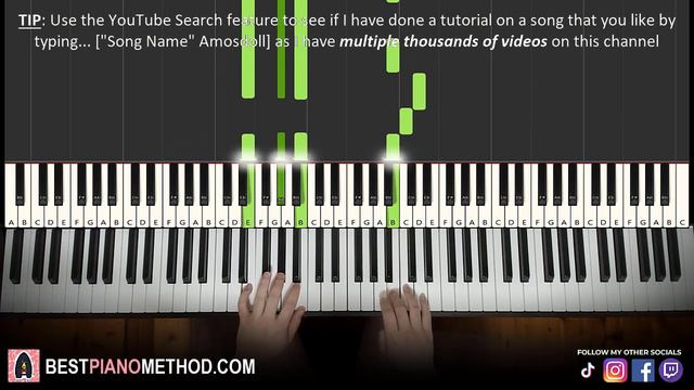 How To Play - Can You Feel My Heart (Piano Tutorial Lesson) | Bring Me The Horizon смотреть онлайн