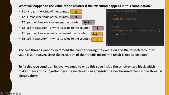 Race Condition In Java - Multithreading смотреть онлайн