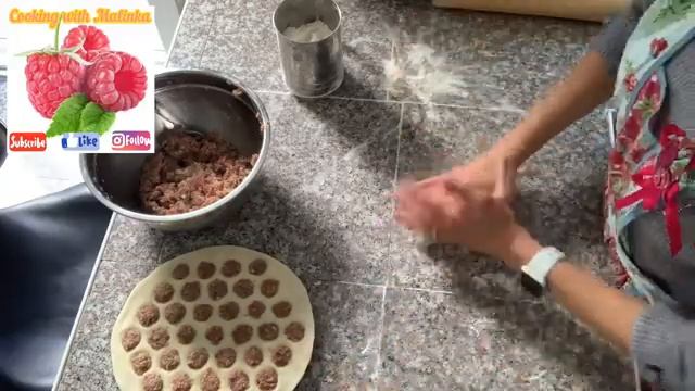 Легкое тесто !Домашние Пельмени!Russian Pelmeni ( meat dumplings) смотреть онлайн