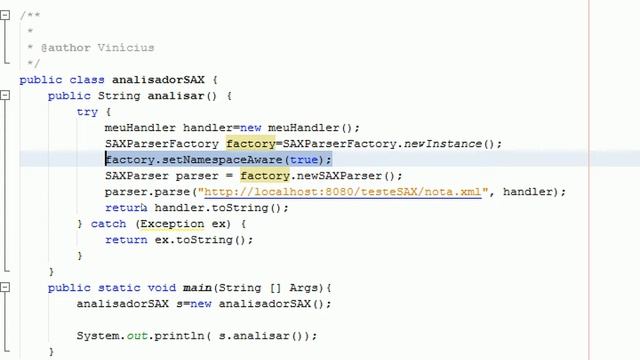 01 Java SAX смотреть онлайн