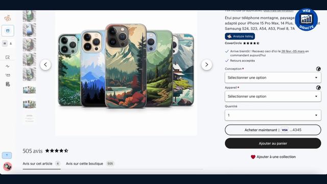 🚀 Créer Des Coques De Téléphone POD Qui Se Vendent Avec L'IA: Designs Originaux 🌟 смотреть онлайн
