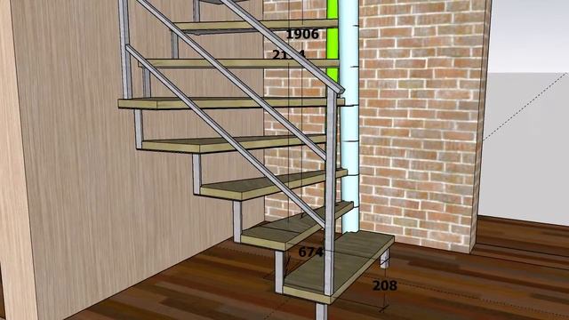 Эскиз лестницы винтовой. смотреть онлайн