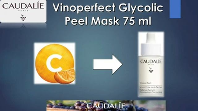 أفضل ماسك تفتيح للبشرة من كودالي Caudalie Vinoperfect Glycolic Peel Mask
