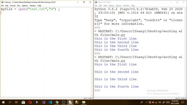 Python Programming Tutorial(for beginners) #20 - python working with files смотреть онлайн