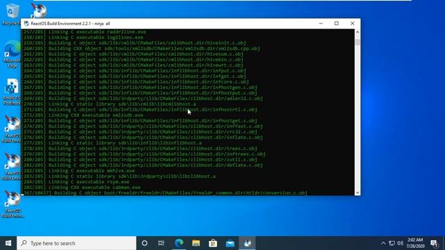 How to compile ReactOS from source code (in Windows 10) смотреть онлайн