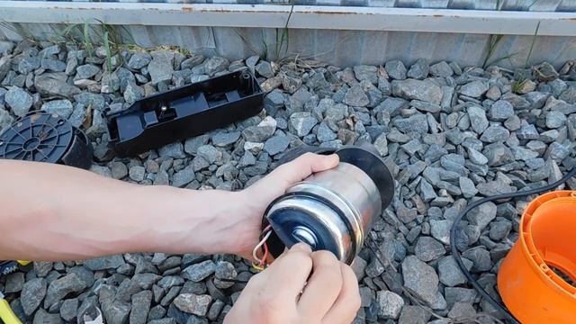 Ремонт, как разобрать дренажный,фекальный погружной насос Вихрь дн-900 доработка своими руками 100% смотреть онлайн