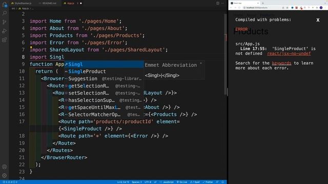 React Router 6 - URL Params смотреть онлайн