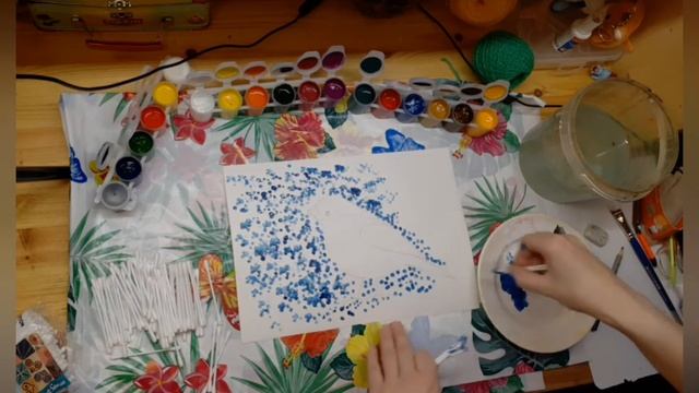 Нетрадиционные техники рисования смотреть онлайн