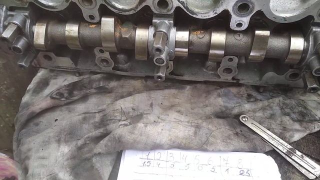 Зазор и регулировка клапанов Ситроен Пежо. смотреть онлайн
