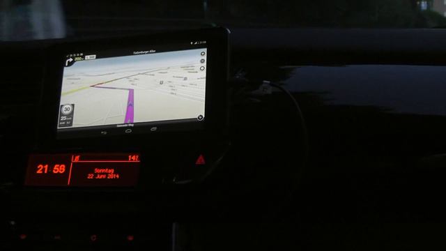 Navfree Navigation für Android kostenlos offline Test Review , deutsch german auf Nexus 7 Teil 2 смотреть онлайн