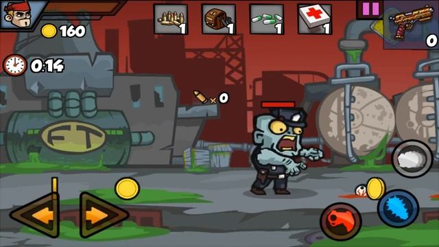Zombie Riot Android Gameplay ᴴᴰ смотреть онлайн
