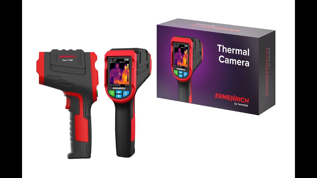 Тепловизор строительный Ermenrich Seek TV50 – видео распаковки смотреть онлайн