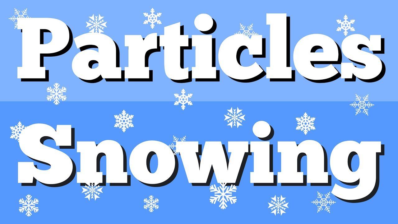 How To Make Snow Effect With Particle System In Game Made In Unity Software | Snowflakes Particles смотреть онлайн