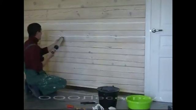 Герметизация швов и трещин в брусе. Теплый шов смотреть онлайн