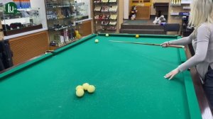 Диана Миронова! Выбор кия. Советы Чемпионки - Luza.ru